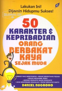 Image of 50 Karakter & Kepribadian Orang Berbakat Kaya Sejak Muda