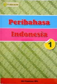 Image of PERIBAHASA INDONESIA JILID 1